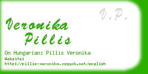 veronika pillis business card